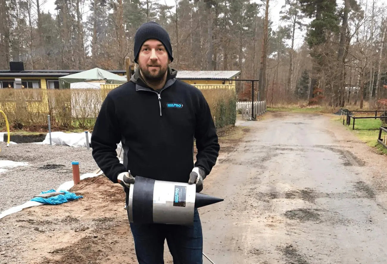 Family in Sjöbo gets rid of smelly hydrogen sulfide